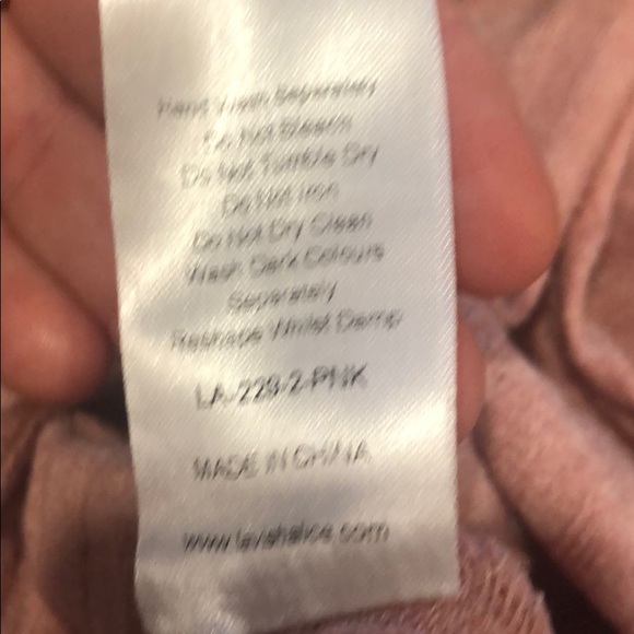 Lavish Alice - pink ribbed knit dress - Picture 6 of 6